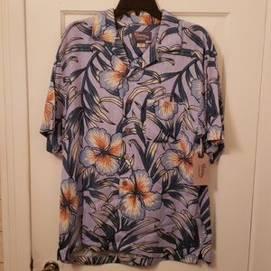 100% Silk Hawaiin Shirt